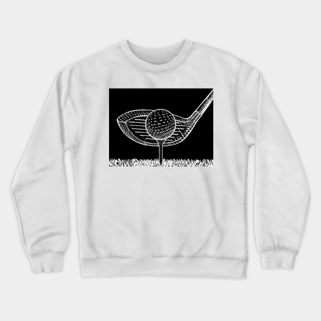 THE ART OF GOLF .2 Crewneck Sweatshirt by lautir